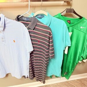 Ralph Lauren Striped and Solid Polo Collection